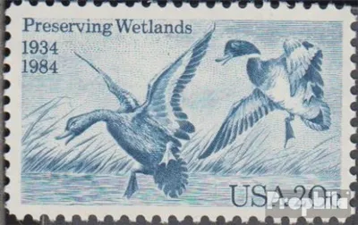 Produktbild von Briefmarken USA 1984 Mi 1701 (kompl.Ausg.) postfrisch Zugvogelschutzgesetz