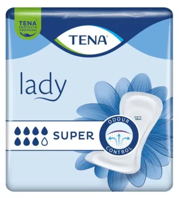 Image de TENA Lady Super Protections pour incontinence | Paquet (30 pièces)
