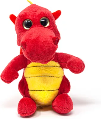 Immagine prodotto di Cornelissen - Peluche - Drago rosso - 18 cm
