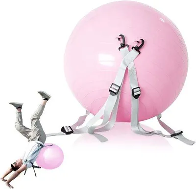 Productafbeelding van Oefenbal voor Salto's en Backflips - Fitness Turn- en Yogabal 55cm
