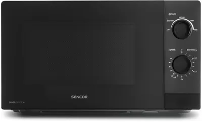 Produktbild von SENCOR SMW 0718BK Mikrovlnná trouba, objem 20 l, 5 úrovní výkonu, 700 W