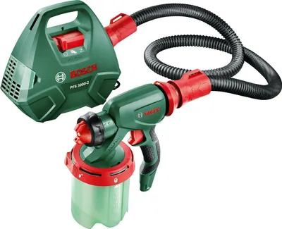 Image de Bosch PFS 3000-2 Système de pulvérisation fine pour laques, lasures et autres matériaux à pulvériser