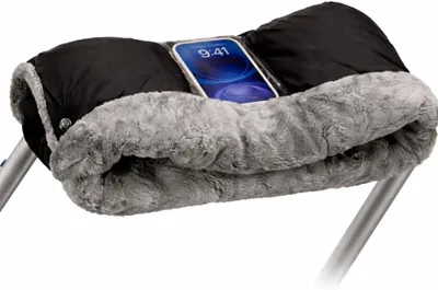 Produktbild von Handwärmer Kinderwagen, winddichte Handschuhe, wasserdicht, Fleece, Winter Zubehör für Kinder