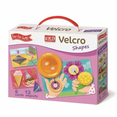 Obrázok produktu pre Velcro Skladačka – Tvary pexi