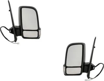 Produktbild von Johns, Außenspiegel passend für Mercedes Sprinter 907 02/18- li & re Set schw. el 7 pol A9108108901 9108108901 A91081089019051 91081089019051 A9108109
