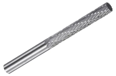Produktbild von Wolfram-Hartmetallfräser, 5 mm Schaft, 5 mm Durchmesser, Doppelschnitt-Zylinderfräser