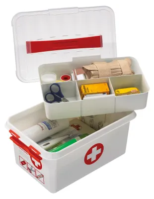 Immagine prodotto di sunware H6164805 sunware the q-line Erste-Hilfe-Box weiß