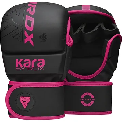 Image de RDX Sports Gants d'entraînement F6 Kara MMA - Rose - M/L