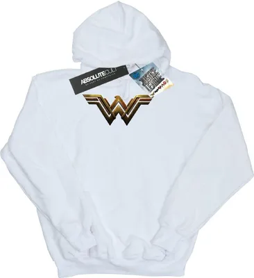 Produktbild von DC Comics - "Justice League" Kapuzenpullover für Mädchen BI8661 (128) (Weiß)