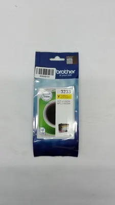 Produktbild von Brother LC3233Y, Standardertrag, Gelb, Tinte auf Pigmentbasis, 1 Stück(e), 1500 Seiten, Einzelpackung