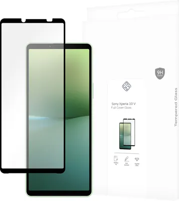 Produktbild von Schutzfolie Sony Xperia 10 V - Panzerglas - Cazy - Schwarz