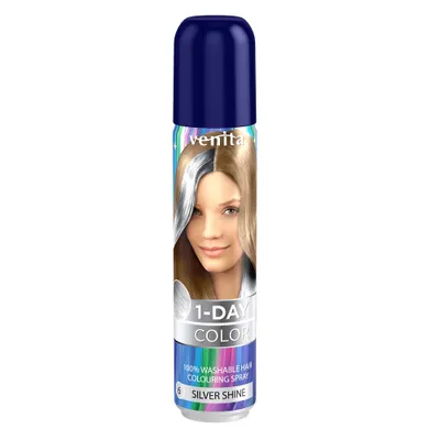 Obrázek produktu pro Venita Silver Shine 1-Denní Koloryzační Osprchovací Přípravek na Vlasy, 50ml