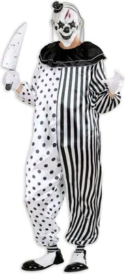 Produktbild von Kostüm  Clown Pierrot - Halloween Overall XL - 54/56