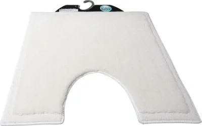 Produktbild von Batex WC-Vorleger mit Ausschnitt Toilettenvorleger Klovorleger Teppich 60x60 cm Silencio Jasmin