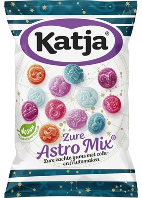 Produktbild von Katja Zure Astro Mix 250g – Fruchtiger Snack-Mix, sauer & süß, ideal für Party