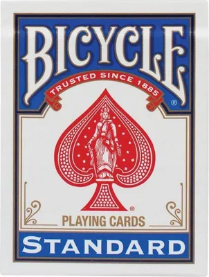Obrázok produktu pre Bicycle – Rider Back Standard hracie karty (červená/modrá/čierna)