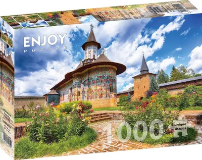 Produktbild von ENJOY Puzzle Sucevita-Kloster, Suceava, Rumänien 1000 Teile