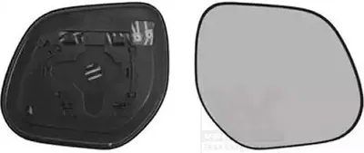 Produktbild von VAN WEZEL Spiegelglas Außenspiegel Rechts für MITSUBISHI ASX (GAW) Konvex Beheizbar 0990838