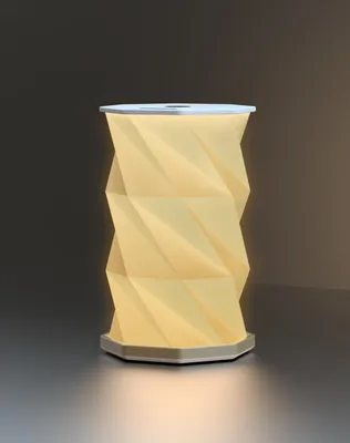 Immagine prodotto di Torcia a batteria, lampada da scrivania pieghevole, lampada da tavolo senza fili, lampada da comodino, illuminazione a LED ricaricabile (bianca)