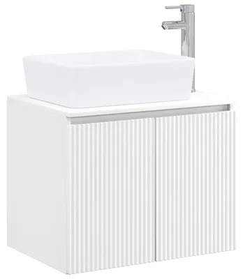 Immagine prodotto di vidaXL Set di mobili da bagno, bianco, in materiale composito di legno