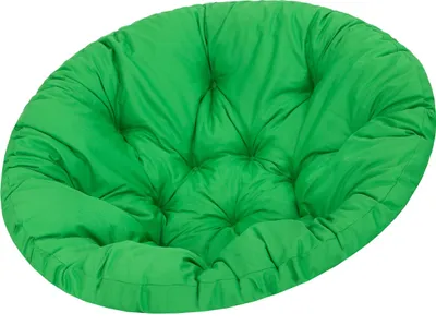 Obrázek produktu pro Kulatý polštář SOA Ø114 cm pro židle Papasan & Jordrup - tloušťka 8 cm, šedý, odolný proti povětrnostním vlivům, certifikovaný OEKO-TEX - HobbyGarden