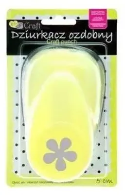 Imagen del producto de Perforadora decorativa de 5 cm, diseño de flores - Dalprint dpCraft