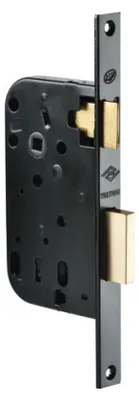 Image de Serrure à larder MULTIBAT à pêne dormant et demi tour axe 50mm T/NO bout carré réversible - JPM - 240000-01-1B