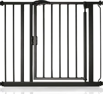 Produktbild von Safetots Druckmontage Selbstschließendes Treppengitter, 89.4cm - 96.4cm, Schwarz