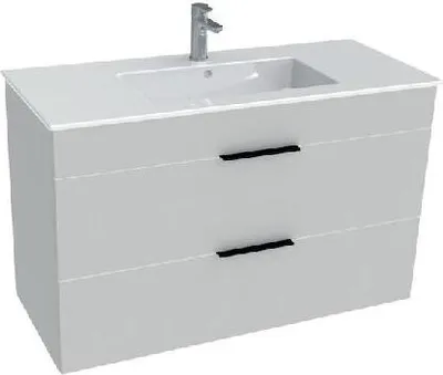 Immagine prodotto di Mobile bagno con lavabo Jika Cube 62,3x100x43 cm bianco H4536521763001