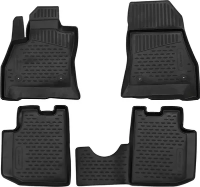 Image de Tapis de sol pour FIAT 500L, 2012-2021,Hayon,4 pcs.