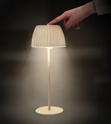 Produktbild von LED Tischlampe Akku LED Tischleuchte Dimmbar Kabellos Touch Aussen/Innen
