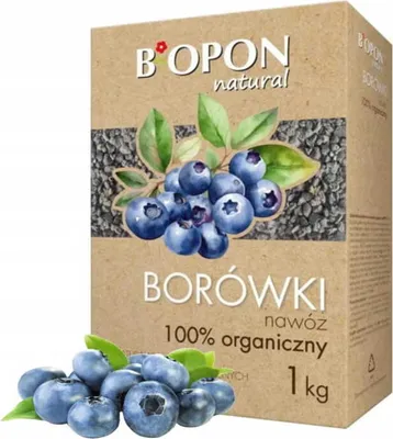 Zdjęcie produktu dla Organiczny nawóz do borówek BIOPON 1KG
