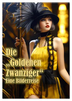 Produktbild von Die Goldenen Zwanziger - Eine Bilderreise (Wandkalender 2027 DIN A2 hoch), CALVENDO Monatskalender