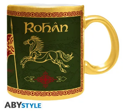 Produktbild von LORD OF THE RINGS - Mug - 320 ml - Rohan - subli gold