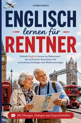 Produktbild von Englisch lernen für Rentner - einfach Englisch lernen im Ruhestand