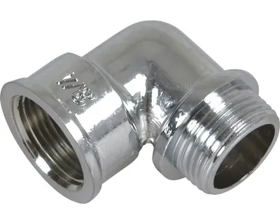 Obrázek produktu pro Koleno 90° vnitřní-vnější závit 1" chrom