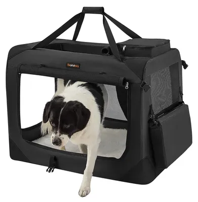 Image de Cage de transport pliable pour chien, marque Feandrea, taille XL, sac de transport pour chien, en tissu Oxford, neuf