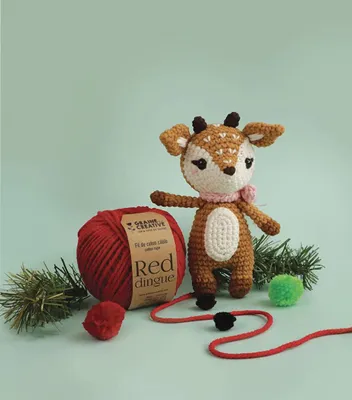 Image de Kit Crochet Biche 170 Mm - Graine Creative