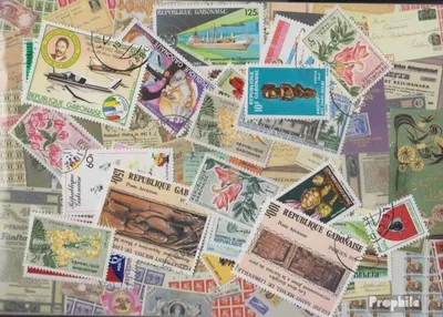 Produktbild von Briefmarken Gabun 25 verschiedene Marken