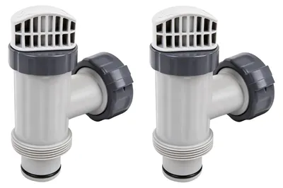 Imagen del producto de 2 válvulas de pistón con juntas para piscina