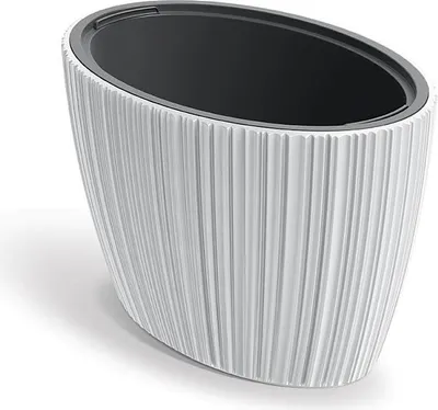 Obrázek produktu pro Květináč ORO 59,5 cm - Barva: bílá