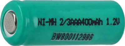Produktbild von vhbw Akku-Rohzelle Ersatz für 2/3AAA für Akkus - 400 mAh, 1,2 V, NiMH