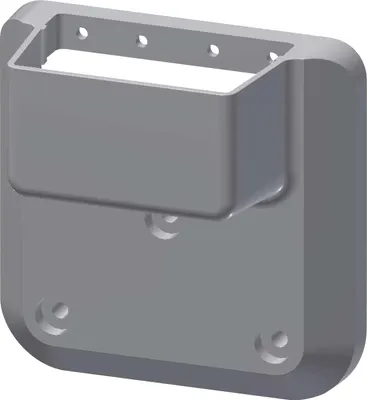 Obrázek produktu pro KWC AR Wandhalter f. Höhenverstellung, weiß,  2000104975