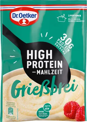 Produktbild von Oetker High Protein Grießbrei 0,095 Kg