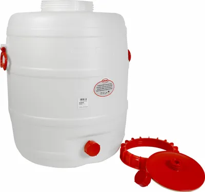 Produktbild von Graf Getränkefass Kunststofffass Wasserfass Fass Rund 80 Liter