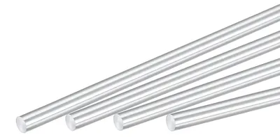 Aluminium-Rundstäbe 6er-Pack, 4 mm Ø, 100 mm Länge