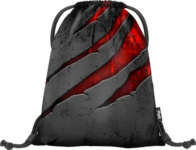 Produktbild von Baagl Turnbeutel für Junge,  Schuhbeutel für Kinder, Schule und Kindergarten Sportbeutel, Sportrucksack, Gymsack (Volcano)