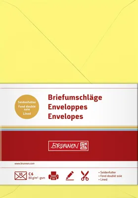 Zdjęcie produktu dla Koperty żółte C6