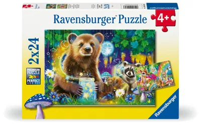Obrázek produktu pro RAVENSBURGER Puzzle Kamardi z kouzelnho lesa 2x24 dlk