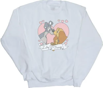 Produktbild von Disney - "Lady And The Tramp" Sweatshirt für Damen BI12399 (L) (Weiß)